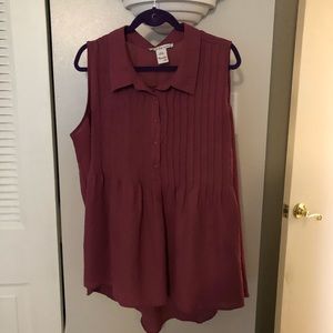 🌟High-low💗 Sleeveless Blouse